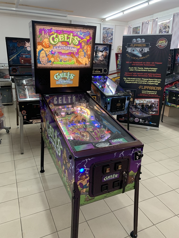 Celts from Haggis Pinball arrived in FlippArena