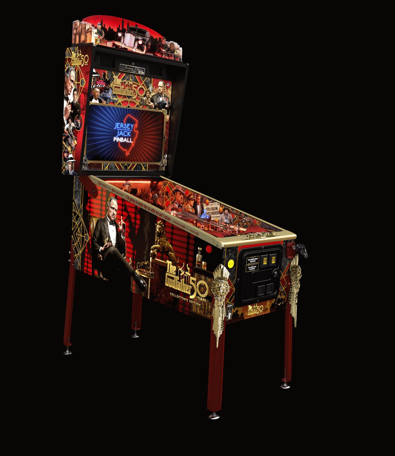 The Godfather Pinball Machine - Limited Edition Model